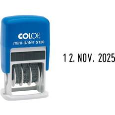 Colop 1452000200 datumstämpel Minidater S 120 19 x 4 mm kudde svart