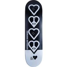 Heart Supply Skateboard Bräda Heimana Reynolds Pro (Peace) Svart/Vit 8.25"