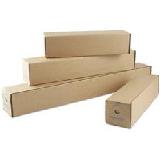 paprør firkantede 105x105x610mm brun