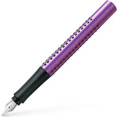 Paars Vulpennen Faber-Castell Grip Glam Fountain Pen Violet Medium Violet Medium