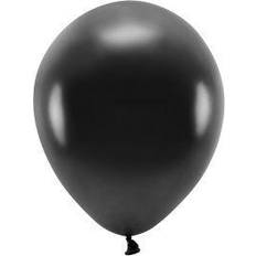 PartyDeco Sort ballon metallic 30 cm