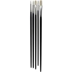 Penselset olja/akryl 5 st