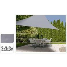 Goedkoop Parasols ProGarden Schaduwdoek Driehoek 3 x 3 x 3 m Grijs