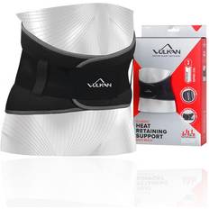 Vulkan Ryggstöd Stabil Träningstillbehör Black Medium