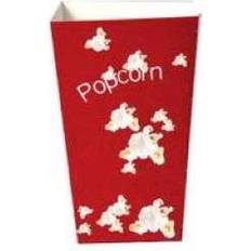 Popcorn bæger Diverse Popcornbæger 50 Stk. Rød med hvide popcorn