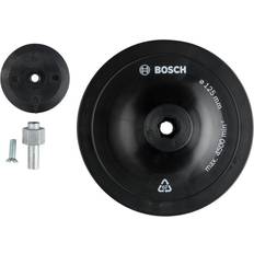 Bosch Professional 1609200240 Sanding Plates Ø 125 mm, Black, 125 mm x 8 mm