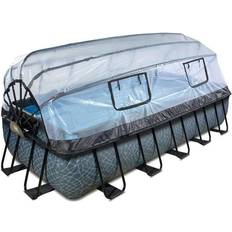 Exit Toys Pooler Exit Toys Stone Pool 540x250x100cm Med Sandfilterpump