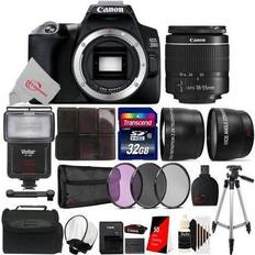 Canon eos 250d Canon EOS 250D Rebel SL3 24.1MP DSLR Camera 32GB Accessory Kit