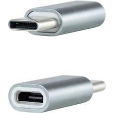 Usb c to micro Nanocable USB-C TO MICRO USB ADAPTER GREY