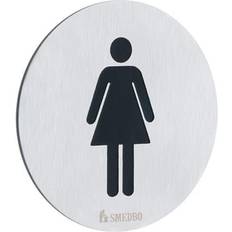 Xtra FS956 Rustfrit Stål WC-Skilt