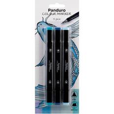 Panduro colour markers 3-pak – Blue Tones