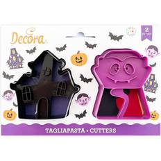 Decora Set of 2 Tagliapasta Vampire In Plastica Stampo per biscotti