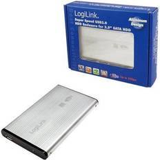 Externe Lagergestelle LogiLink Ekstern HDD Enclosure USB 3.0 SATA 3Gb/s 2.5"