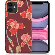 Kingxbar Kingxbar iPhone 11 i Blomst Swarovski etui Kapoktræ