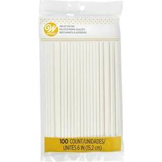 Wilton Kageringe Wilton White 6-Inch Cake Pop Sticks 100-Count Kagering