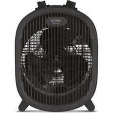 Noir Ventilateurs sur Pied Solac Chauffage Soufflant 2000w Noir - Memorable