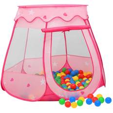 Tende da gioco vidaXL Tenda Da Gioco Per Bambini Rosa 102x102x82 Cm