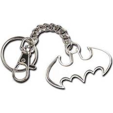 DC Comics Batman Stainless Steel Logo Keychain