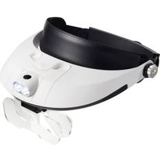 Lenti d'Ingrandimento Toolcraft TO5137806 Lente dingrandimento da testa con illuminazione led Ingrandimenti: 1.0 x, 1.5 x, 2.0 x, 2.5 x, 3.5