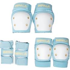 Gula Skateboardtillbehör Impala Knäskydd Kids Protective Pack Sky Blue/Yellow