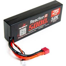 DYNAMITE Reaction 2.0 7.4V 5000mAh 50C 2S Hardcase LiPo Battery, Deans