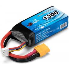 Lipo batteri 3s Minicars Vapex LiPo-Batteri 3S 11.1V 1300mAh 30C XT60-Kontakt, Vapex