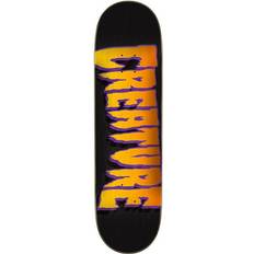 Morado Barajas Creature Logo Outline Stumps 8.5" Tabla de skate naranja orange/purple Uni