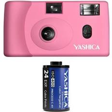 Grey Instant Cameras Yashica MF-1 35mm Film Camera (Pink) YAS-SACMF1-PN