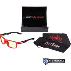 Gunnar Gunnar ENIGMA MARVEL Bleues-Light Block ENI-12201 De Vue Homme Rouges (Seulement Monture)