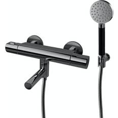 Inkl. sidodusch Dusch- & Badkarsblandare Tapwell ARM026-160 (9426640) Svart/Krom