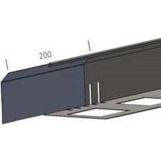 Gulv- & Fodlister Byggros 200 x 110 x 75 mm samleprofil til kantliste