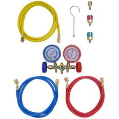 Load Carrier Foots & Mounting Kits vidaXL 2-way Manifold Gauge Set Air Conditioning Inspecting Sensor Tool