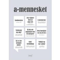 Dialægt DIALÆGT/CITATPLAKAT A-mennesket Relationer Plakat