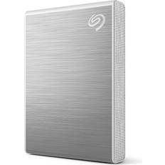 Hard Drives on sale Seagate One Touch SSD 2TB External SSD Portable Silver, Speeds up to 1030MB/s, with Android App, 1yr Mylio Create, 4mo Adobe Creative Cloud