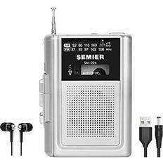 Portable cassette player SEMIER Portable Cassette Player