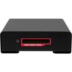 Muistikortinlukijat Blackjet VX-1R USB 3.1 Gen 2 RED MINI-MAG Reader