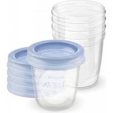 Avent Sutteflasker & Service Avent Container VIA blue 5x180ml (AV-000398)