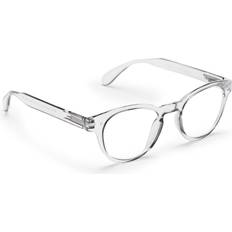Gråa Läsglasögon Haga Eyewear Alvik/Transparent -2,5 filtetui
