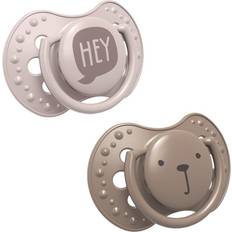 Lovi Babynests & Tæpper Lovi Hey 0-3m napp Beige 2 st