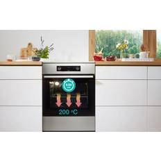 60 cm - A - Hvid Glaskeramiske komfurer Gorenje GEC6D60WPB Hvid