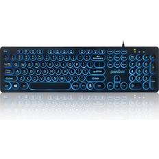 Tastatur baggrundsbelyst Perixx Baggrundsbelyst Tastatur PERIBOARD-317R