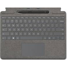 Teclados Microsoft Signature With Slim Pen 2 Platino