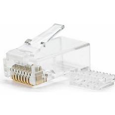 Rj45 kontakt cat6 Nanocable RJ45-kontakt 8 trådar Cat6 100 UDS