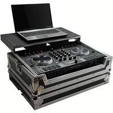 Musical Accessories Harmony HCNS6IILT Flight Glide Laptop Stand DJ Custom Case for Numark NS6 II