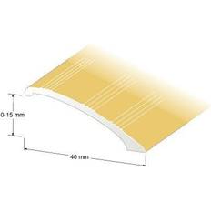 Nivålist guld 0-10x40x1000mm