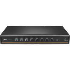 Switch 8 ports Avocent 8-port Cybex Secure MultiViewer KVM Switch SCMV285DPH KVM audio USB switch 8 ports