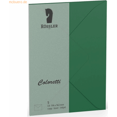 Rössler Sobre c6 ministro coloretti 5 unidades verde oscuro