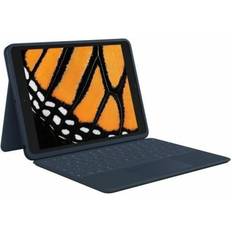 Bleu Claviers Logitech Rugged Combo 3 Touch iPad Case (French)