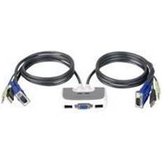 KVM Switches IOGEAR GCS632UW6 INTRODUCING THE TWO PORT MINIVIEW MICRO USB PLUS KVM SWITC