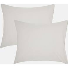 Borganäs Hør Hovedpudebetræk Borganäs pudebetræk 50x60 50x60 2-pack Hovedpudebetræk Beige, Naturfarvet (60x50cm)